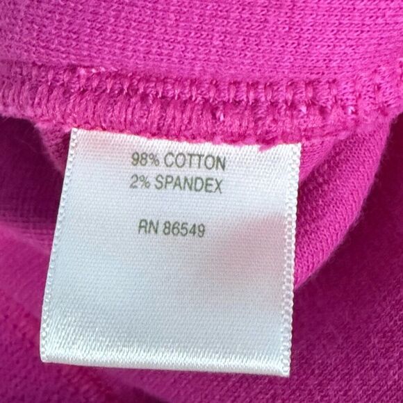 Tommy Bahama French Kiss Vest Womens‎ M Pink Ribbed Pockets Jeavy Knit - Picture 6 of 10